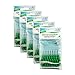 Green TePe Interdental Brushes 0.8mm - 5 Packets of 8 (40 Brushes)
