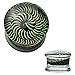 BodyJ4You Glass Saddle Plugs Kit Optical Illusions Set 2G-16mm (6 Pieces)
