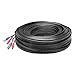 Loocam 200ft Security Camera Cable, All-in-One BNC Video Power Cable, BNC Extension Surveillance Camera Cable Wire for CCTV Camera DVR Security System