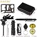 Outdoor Survival Kit,10 in 1 Professional Emergency Survival Kits Tools with Fire Starter Whistle Survival Flashlight Tactical Pen etc For Outdoor Travel Hike Field Camp