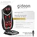 Gideon Shiatsu Massage Chair Cushion with Six Programs and Heat Deep Kneading Back Massager for Car, Home Office