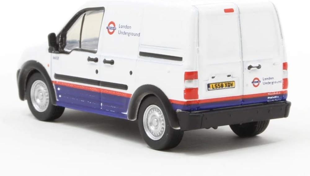 Oxford Diecast 1:76 Ford Transit Connect London Underground Collectable model 76FTC011, Blue,white,red,black - Image 3