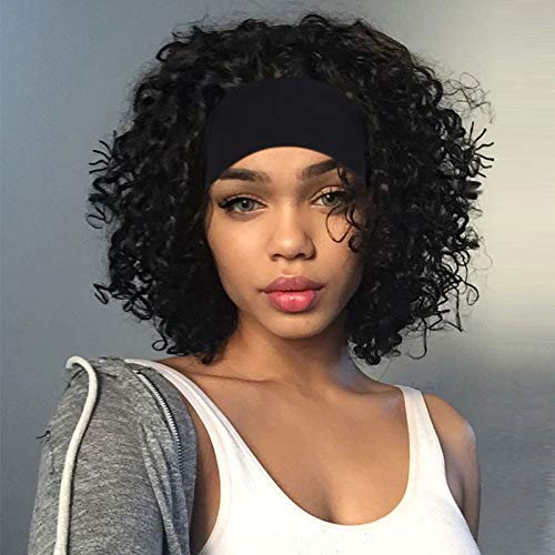 AISI-QUEENS-Headband-Wig-for-Women-Kinky-Curly-Short-Fluffy-Black-Wig-With-Womens-Black-Headband-Natural-Looking-Heat-Resistant-Synthetic-Hair-Wig-In-10-inches-for-Daily-Use
