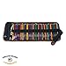 Speedball Art Products 353360 Canvas Pencil Roll Up, Olive W/Brown Trim, Holds 26 Pencils