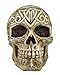 Private Label Celtic Owl Knotwork Human Skull Statue Pagan