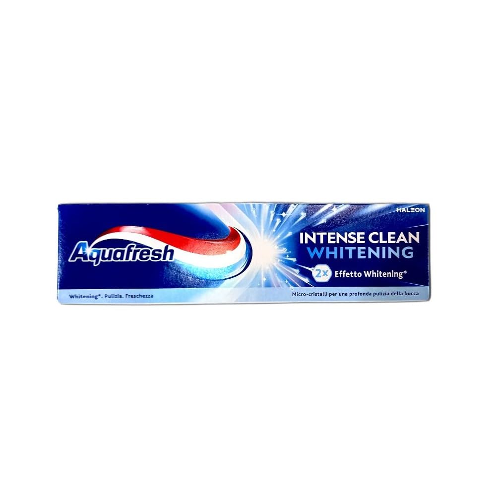 AQUAFRESH Dentifricio INTENSE Clean WHITENING 75 Ml. Products for teeth and face