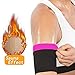 Z&S Arm Trimmers Women Neoprene Gym Compression Slimmer Sauna Sweat Bands Workout Fat Burning Sudatory Black,2pcs Pack