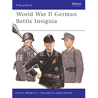 World War II German Battle Insignia (Men-at-Arms Book 365) book cover World War II German Battle Insignia (Men-at-Arms Book 365) book cover