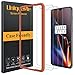 [3 Pack] UniqueMe Compatible with Oneplus 6T Screen Protector,HD Clear Tempered Glass Anti-Scratch with Lifetime Replacement Warranty