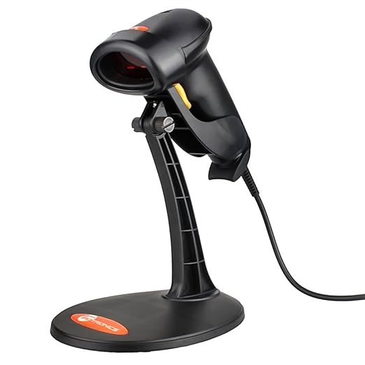 TaoTronics USB Barcode Scanner Wired Handheld Laser Bar Code Scanner Automatic