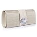 Ladies' Designer Pleated Satin Evening Bags for Women Formal Clutch Purse Stone Evening Handbag (beige)