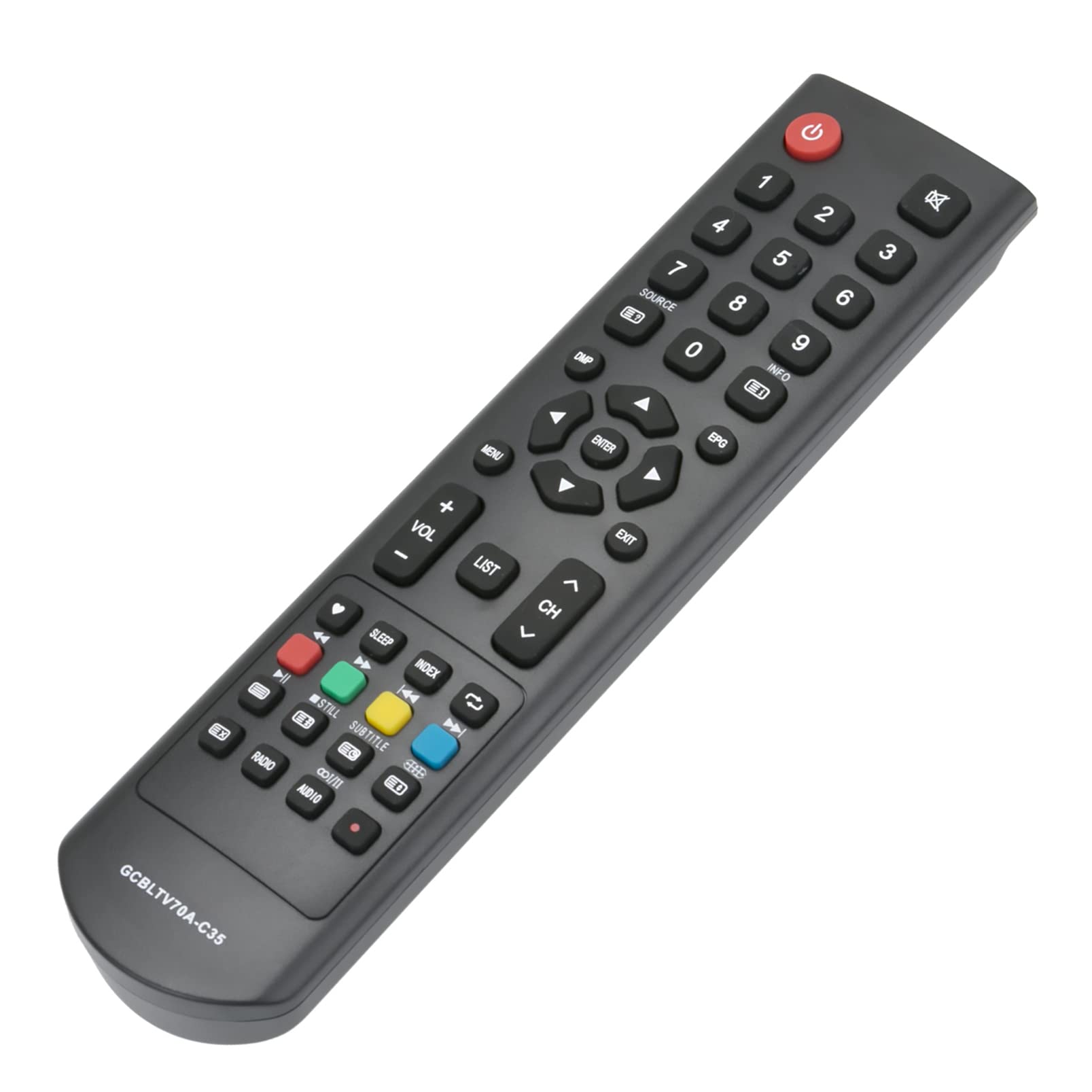 ALLIMITY Replace Remote Control fit for OK. SABA LED32GRG5C-T ODL32850HC-TB ODL40673F-TB OLD32671H-TB ODL40850FC-TB ODL32970 ODL20671H-DB OLD32673H-TB OLD40670 ODL40671E-TB ODL32851HC-TB