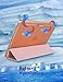 Dyasge for iPad Air 2 Case Cover with Soft TPU Bumper, Magnetic Stand and Auto Wake/Sleep Feature, Rose Gold