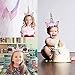 Unicorn Headband for Girls, ZOUTOG Gold/Silver Horn Unicorn Headbands, Party Supplies Headwear Accessory - 6 Pack
