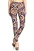 Leggings Depot Women's Fall/Winter Ultra Soft Popular Best Christmas Printed Holiday Fashion Leggings Bat (Heavenly Paisley, Plus Size (Size 12-24))