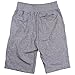 Men's Sweat Style Long Athletic Shorts (Light Grey, Large)