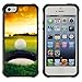 Graphic4You Golf Ball Golf Course Soft Rubber Shock-Proof Anti-Slip Hybrid Gel Case Cover for Apple iPhone SE / 5 / 5S