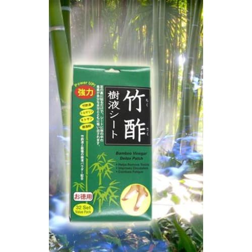 Bamboo Vinegar Foot Detox Patches - 32 Piece Pack image