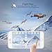 LHI Headless Quadcopter Pocket Quadcopter Drone with HD Wi-Fi Camera 628 FPV Foldable RC Drone with App Voice Control 2.4Ghz 6-Axis Gyro One Key Return