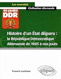 Histoire d'un État disparu