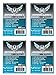 Mayday Games 7028 Clear Sleeves 59x92mm Euro Game Size (4x100, 400 sleeves)