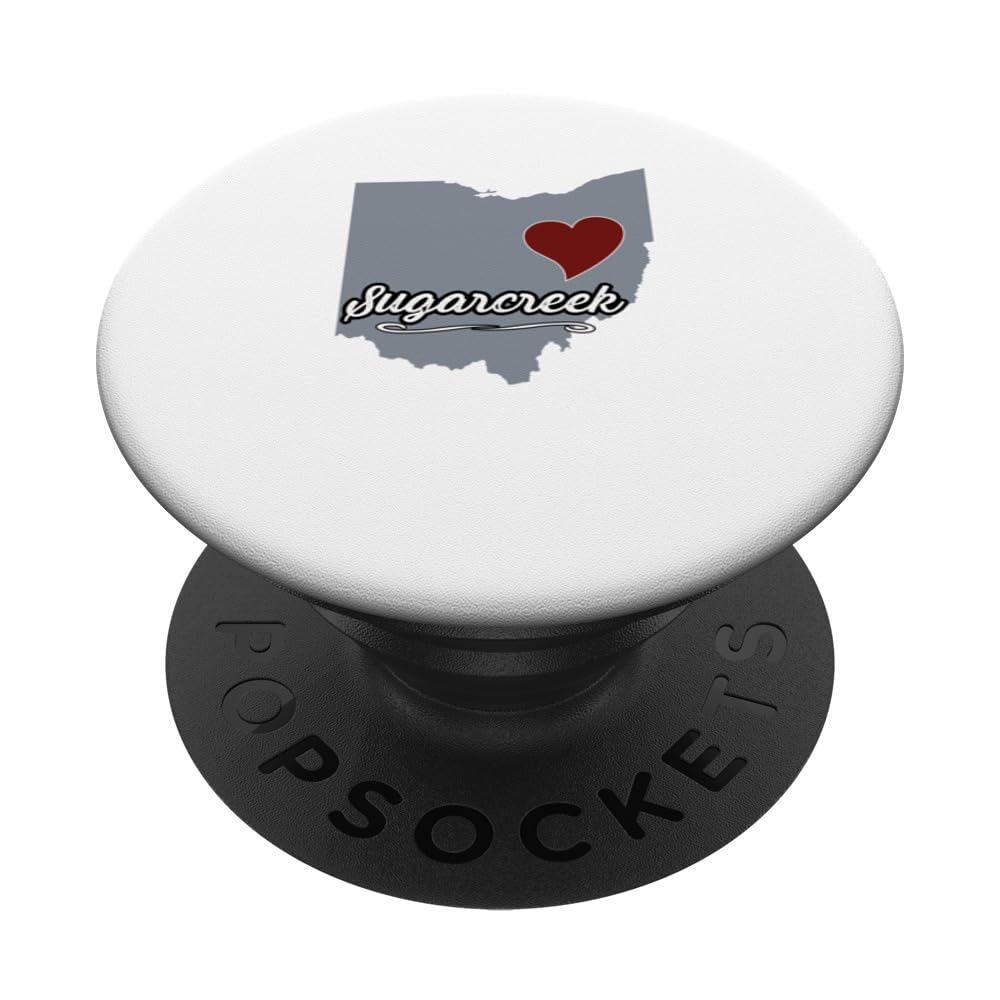 SUGARCREEK - Ohio | OH USA, City Souvenir City State - PopSockets Adhesive PopGrip