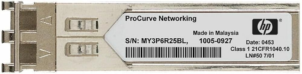 HP JD092B X130 10G SFP+ LC SR Transceiver Module Hewlett Packard Enterprise