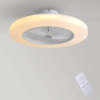 36w creativo ventilador invisible led