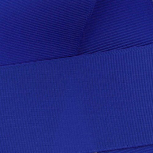3" Royal Blue Grosgrain Ribbon Solid 3 yard reel (75mm) HBC Brand