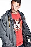 Duran 5v/2a(Power Bank) Heated Hoodie: Full-Zip Hooded Fleece Sweatshirt (Hoodie) (Large, Heather Grey + 10000mah Battery)