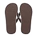 DWG Men's Flip Flops Beach Sandals Lightweight EVA Sole Comfort Thongs(11,Brown)