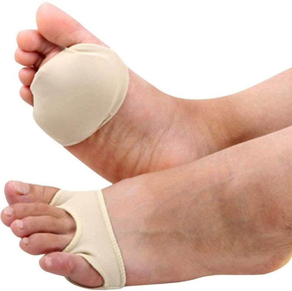 Pedimend Metatarsal Foot Pads (1PAIR) - Forefoot Metatarsal Hard Skin Morton's Neuroma - Prevent Corn & Callus - for Big and Little Toe-Overlap - Unisex - Foot Care