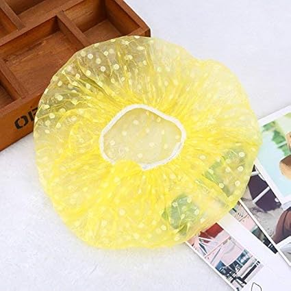 LUMONY Shower Cap Reusable Printed for Men and Women (Multicolour) - Pack of 3