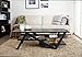 ioHOMES Finley Rectangular Coffee Table, Black