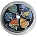 Creanoso Vincent Van Gogh Guitar Picks - Celluloid Medium 12 Pack - Starry Night Sunflowers Cafe - Best Stocking Stuffer Gifts for Men Women Guitarist Accessories