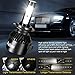 H7 LED Headlight Bulb 2Pcs AUDEW 72W 8000Lumens 6000K Cool White with COB Chips Super Bright All-in-One Conversion kit -2 Year Warranty