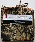 Mainstays Camouflage Soft Microfiber Full Sheet Set 844178026871