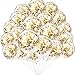 Gold Confetti Balloons (20 Pcs), 12” Shinning Gold Balloon Party Balloon Pre-Filled with Gold Confetti Dots for Wedding, Baby Shower, Anniversary, Graduation, Proposal Birthday Party Decorations