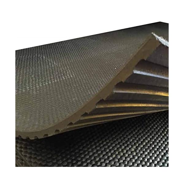 Heavy Duty Large Rubber Gym Mat Commercial Flooring 18mm Garage