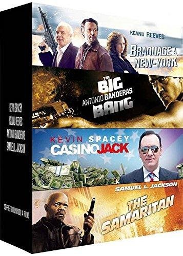 Hollywood : Braquage À New York + The Big Bang + Ca Dollarsino Jack + The Samaritan - Pack