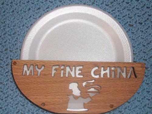 Fine Crafts 924HOU Fine china paper plate holder