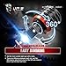 MZS Mini H11 LED Headlight Bulbs,10000LM 6500K Cool White CREE Chips H8 H9 All-in-One Conversion Kit w/360 Degree Adjustable Beam