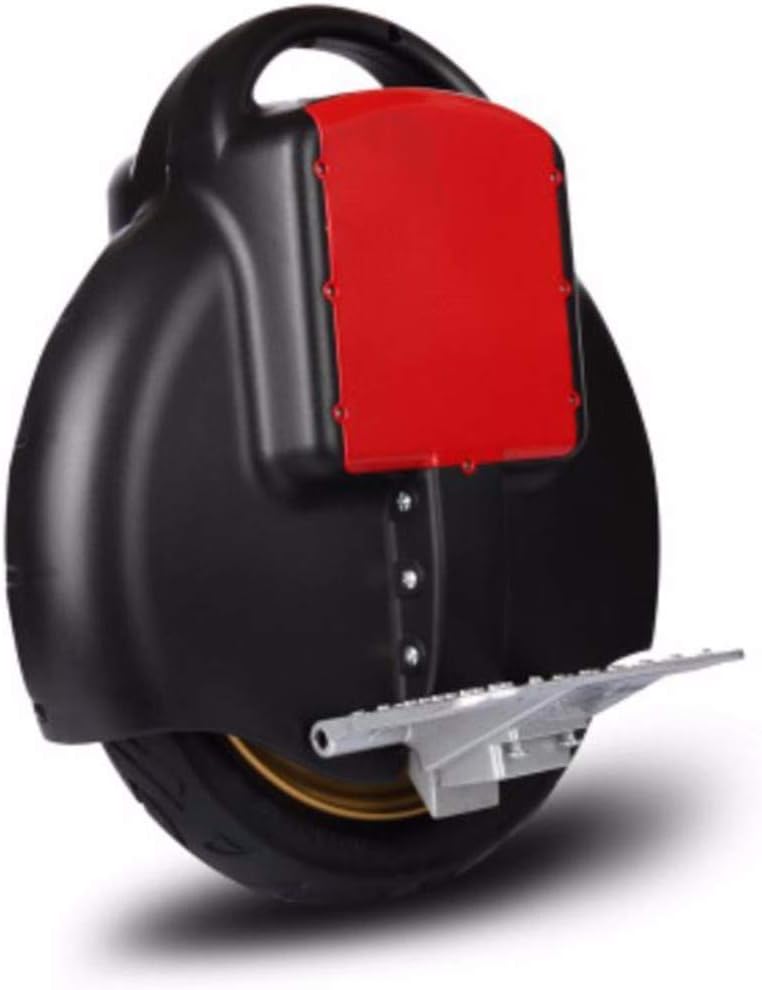 Quino Electric Scooter Unicycle for Adults, One Wheel Mini Scooters Portable, Up to 10km Long-Range Electric bike Commuting Ultra Lightweight Outdoor Recreation with Assisted Wheels Black