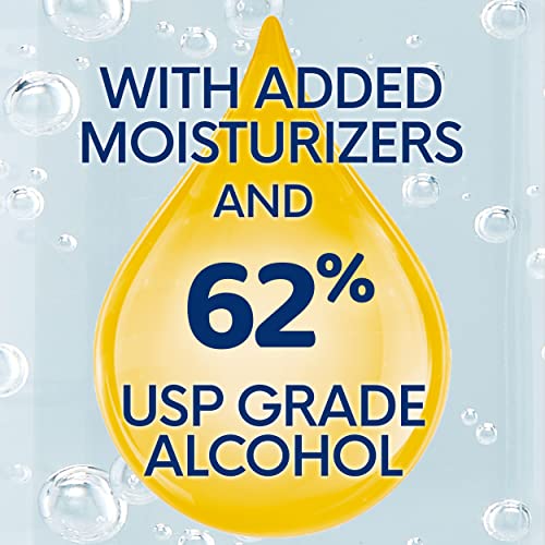 GermX Original Hand Sanitizer, NonDrying Moisturizing Gel with Vitamin E, Instant and No Rinse