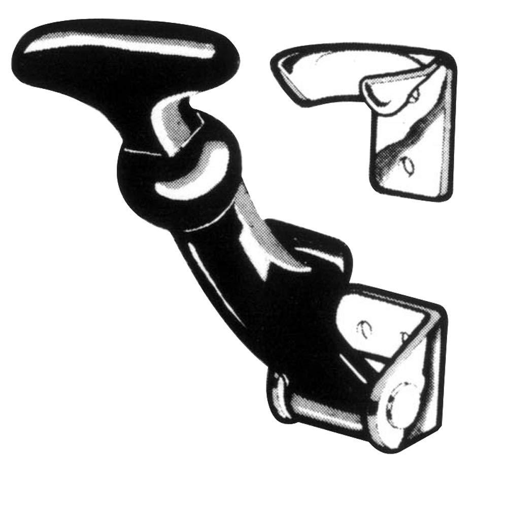 GRAYSTON Set rubber bonnet hooks 'Small' 65mm