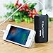 Shinngo 6700mAh Mini Portable Charger Ultra Compact External Battery Pack 2.1A Power Bank with Digital LCD Screen, Flashlight and Travel Pouch for Smartphones Tablets etc. (Black)