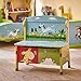 Fantasy Fields - Sunny Safari Animals Thematic Kids Storage Bench | Imagination Inspiring Hand Crafted & Hand Painted Details Non-Toxic, Lead Free Water-based Paint