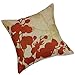 wendana red flowers pillow 18 set of 4 for teen girls