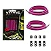 Xpand No Tie Shoelaces for Adults & Kids - Stretch Elastic Shoe Laces for Sneakers | Stretchy Tieless Shoe Strings for Running, Sports & Everyday Wear | One Size Fits All