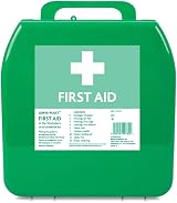 Lewis-Plast Premium First Aid Kit Box 20 Person with Carry Handle & Wall Mount view 2